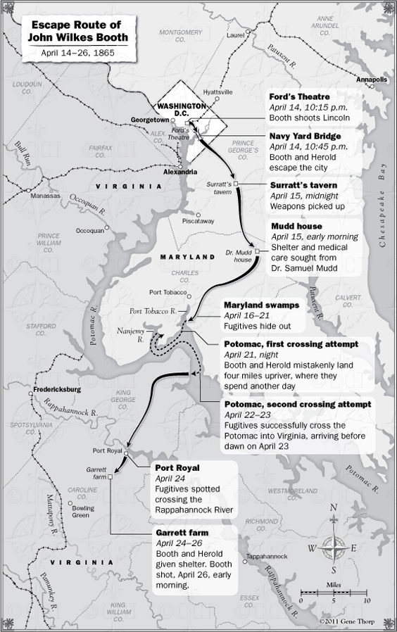 Surrender at Appomattox Courthouse map