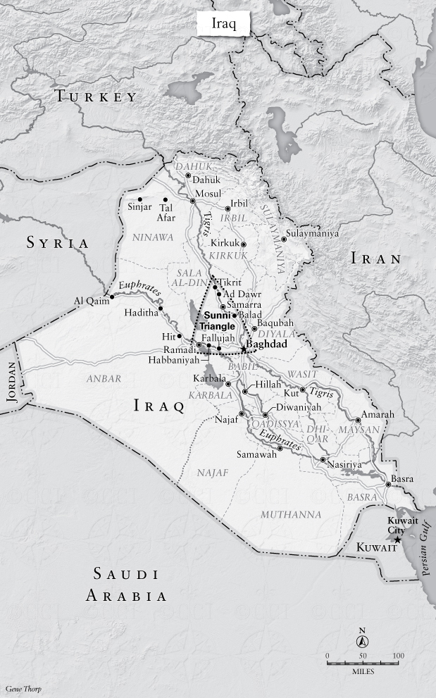 Map of Iraq