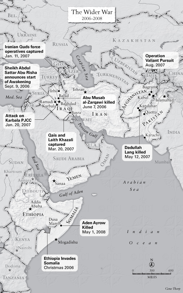 War on Terror map