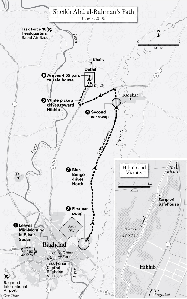 Sheikh Abd al-Rahman map