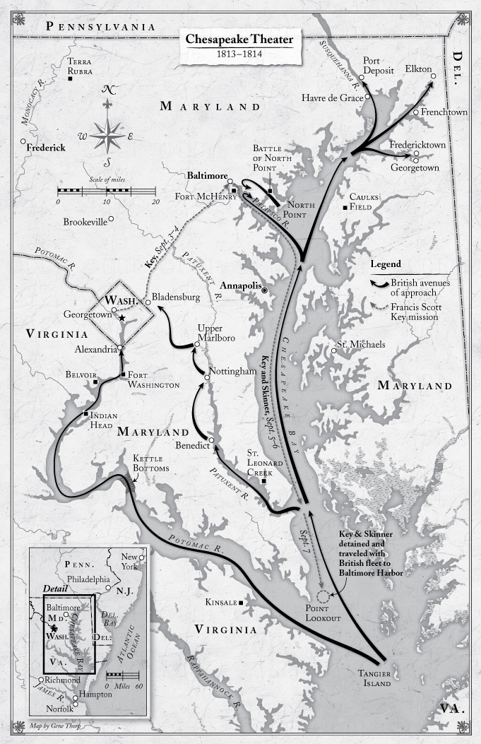 Chesapeake Theater map