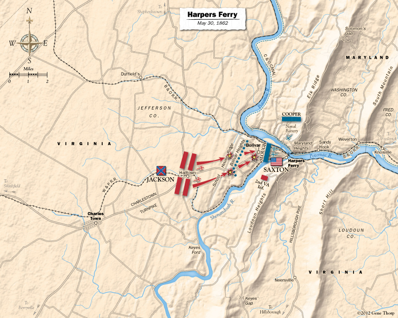 Jackson Valley Campaign map