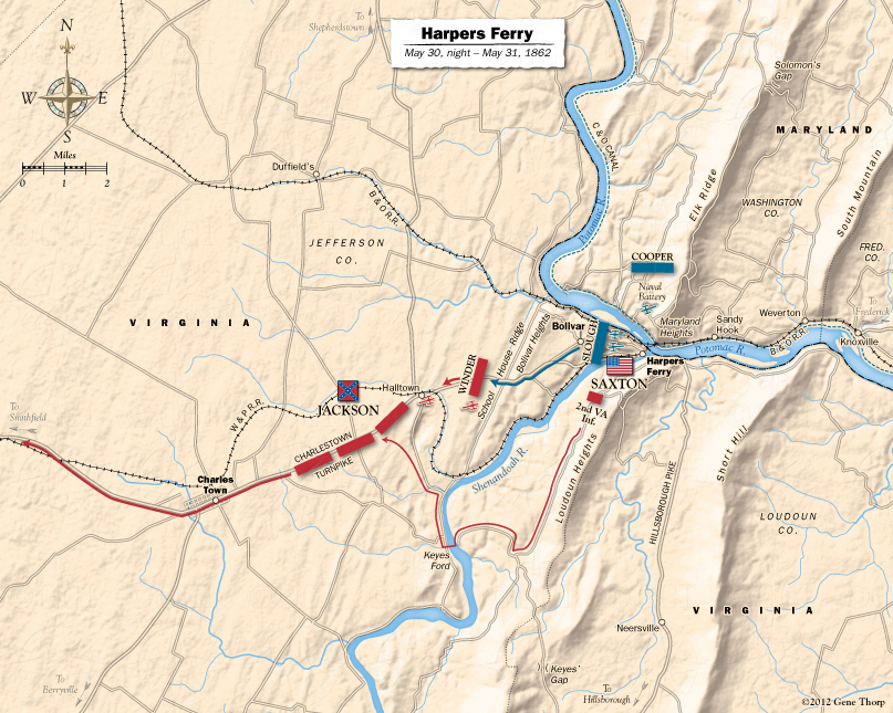 Jackson Valley Campaign map