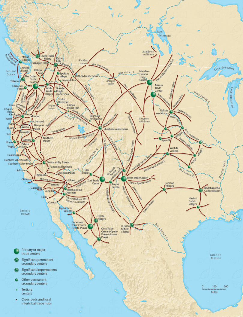 Indian trade route map