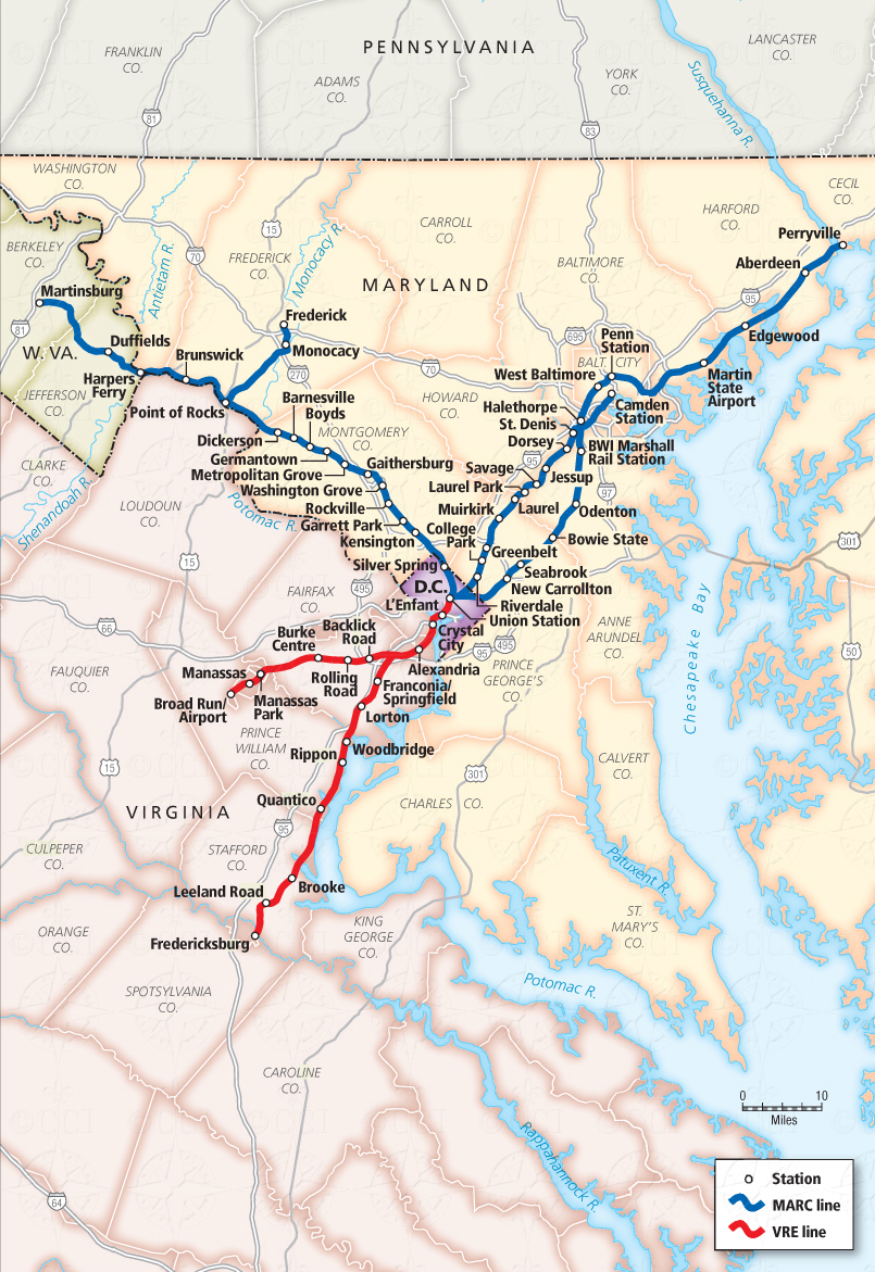 Shenandoah Valley map